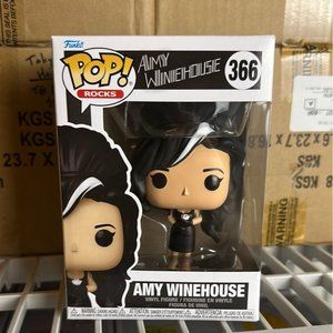 Funko Pop! Amy Winehouse – Figurine Vinyle 9 Cm, édition Rocks (366) & (48)